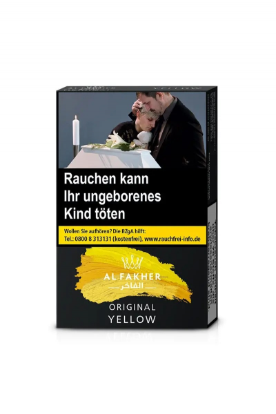 Al Fakher - ORIGINAL YELLOW - 25g