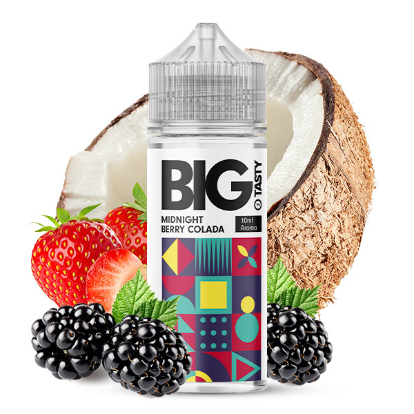 Midnight Berry Colada Aroma - inkl. 120ml Flasche - Big Tasty