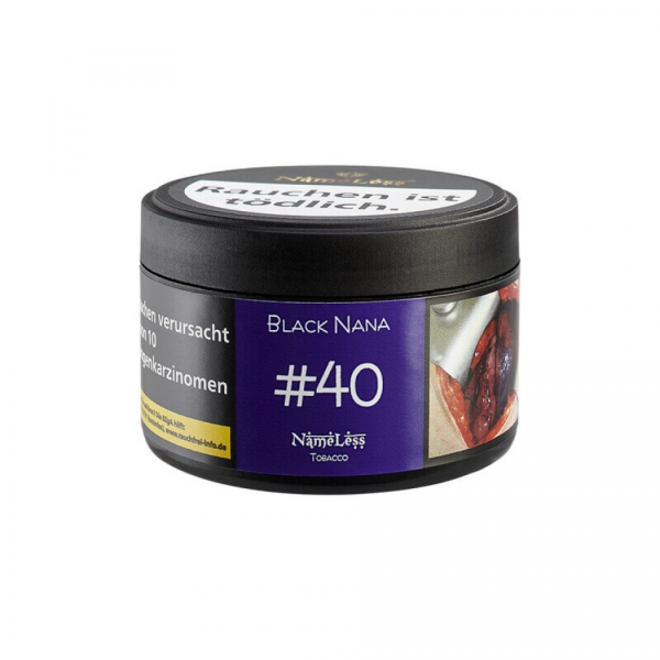 NameLess Tobacco - #40 BLACK NANA - 25g